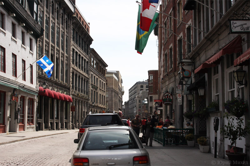 Старая улица Монреаля