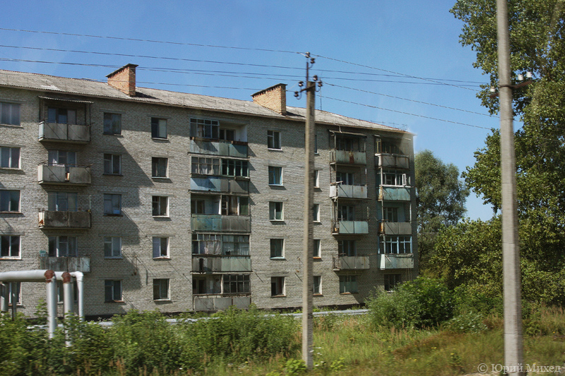 Здание в Чернобыле