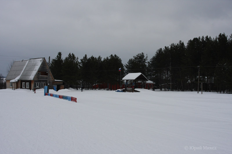 Лыжная база в Малиновке