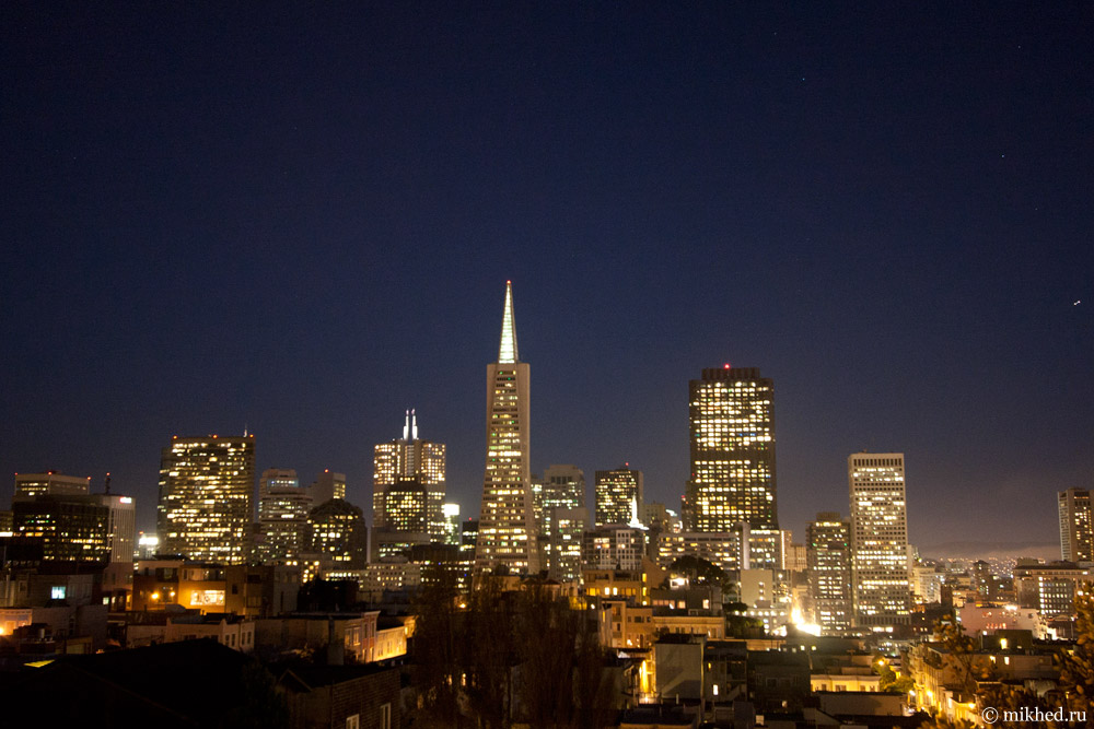 Сан-Франциско ночью