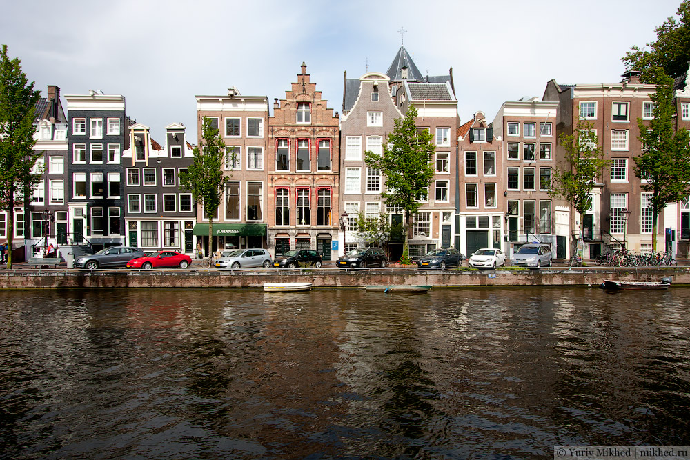 Типичный вид Амстердама