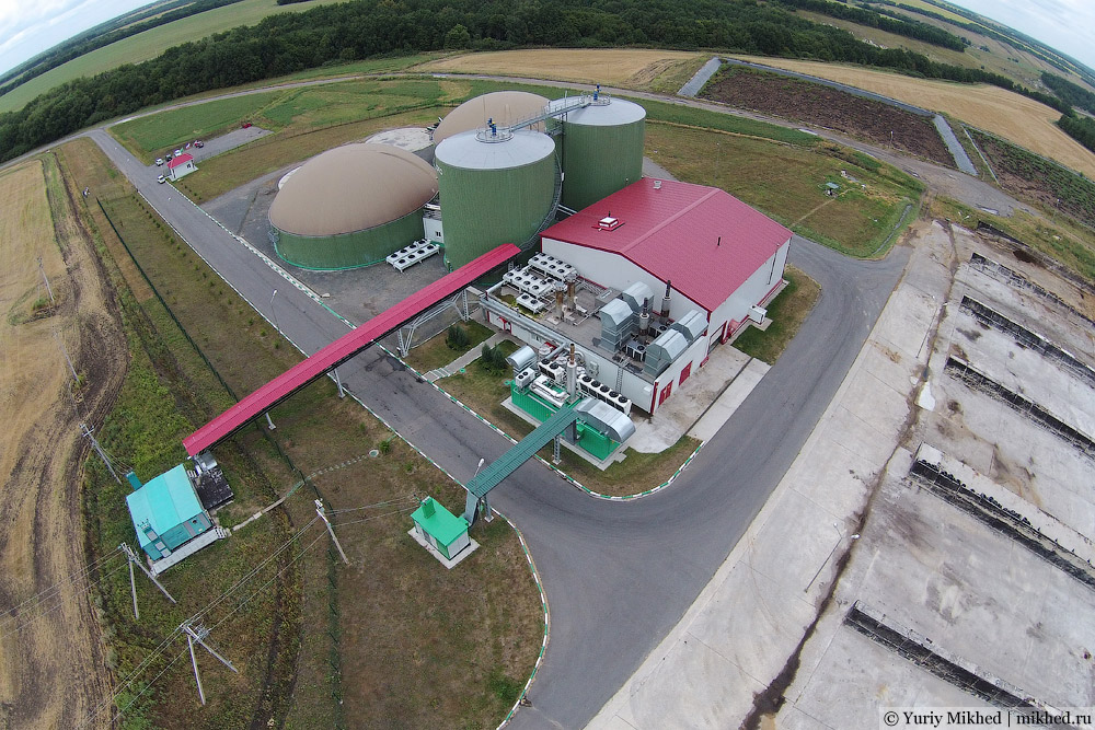Биогазовая электростанция в Лучках