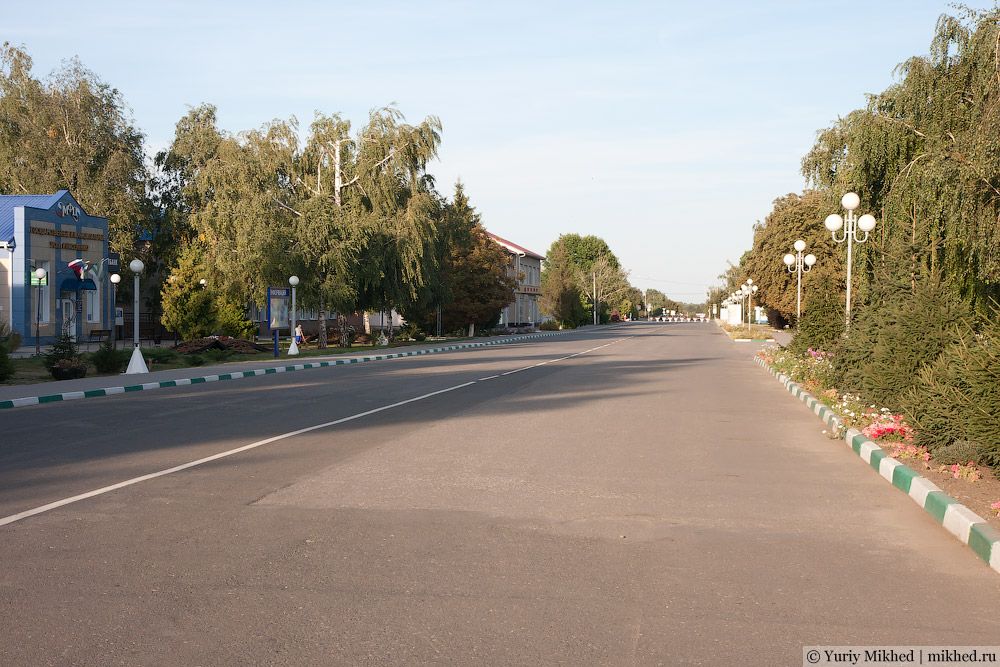 Пешеходная улица Прохоровки