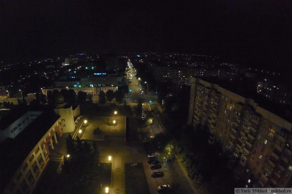 Белгород ночью