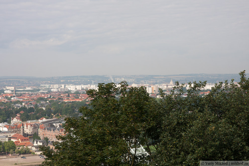 Вид на Дрезден