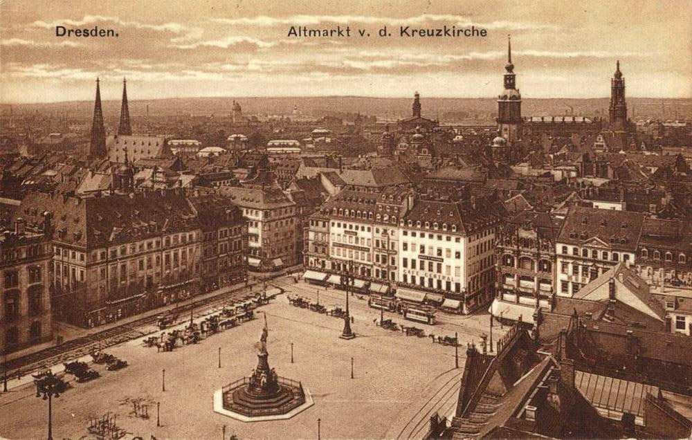 Довоенный Дрезден