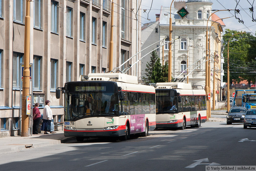 Тролейбуси в Їглаві