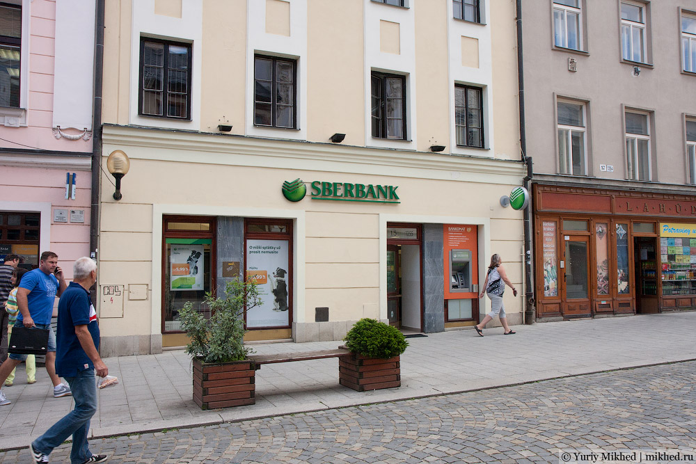 Сбербанк в Чехии