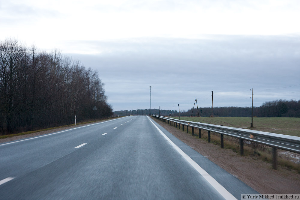 Латвийские дороги