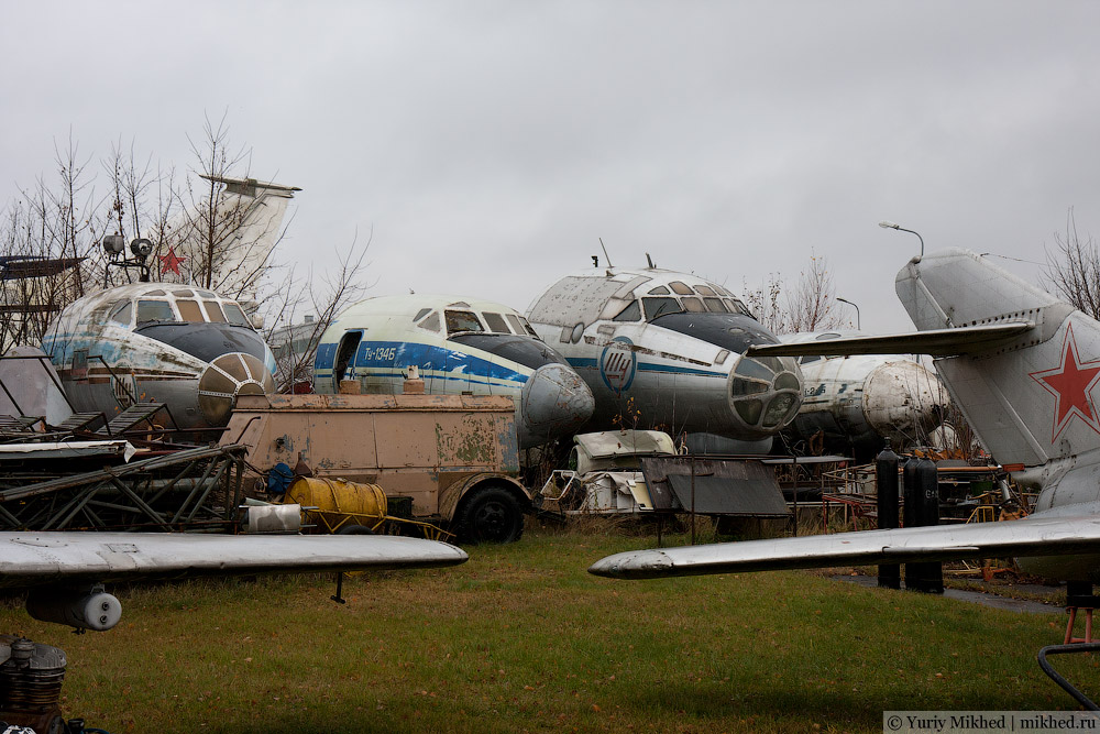 Кабины в Рижском музее авиации